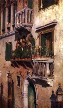 Impresionismo William Merritt 1877 Chase Venecia Pinturas al óleo